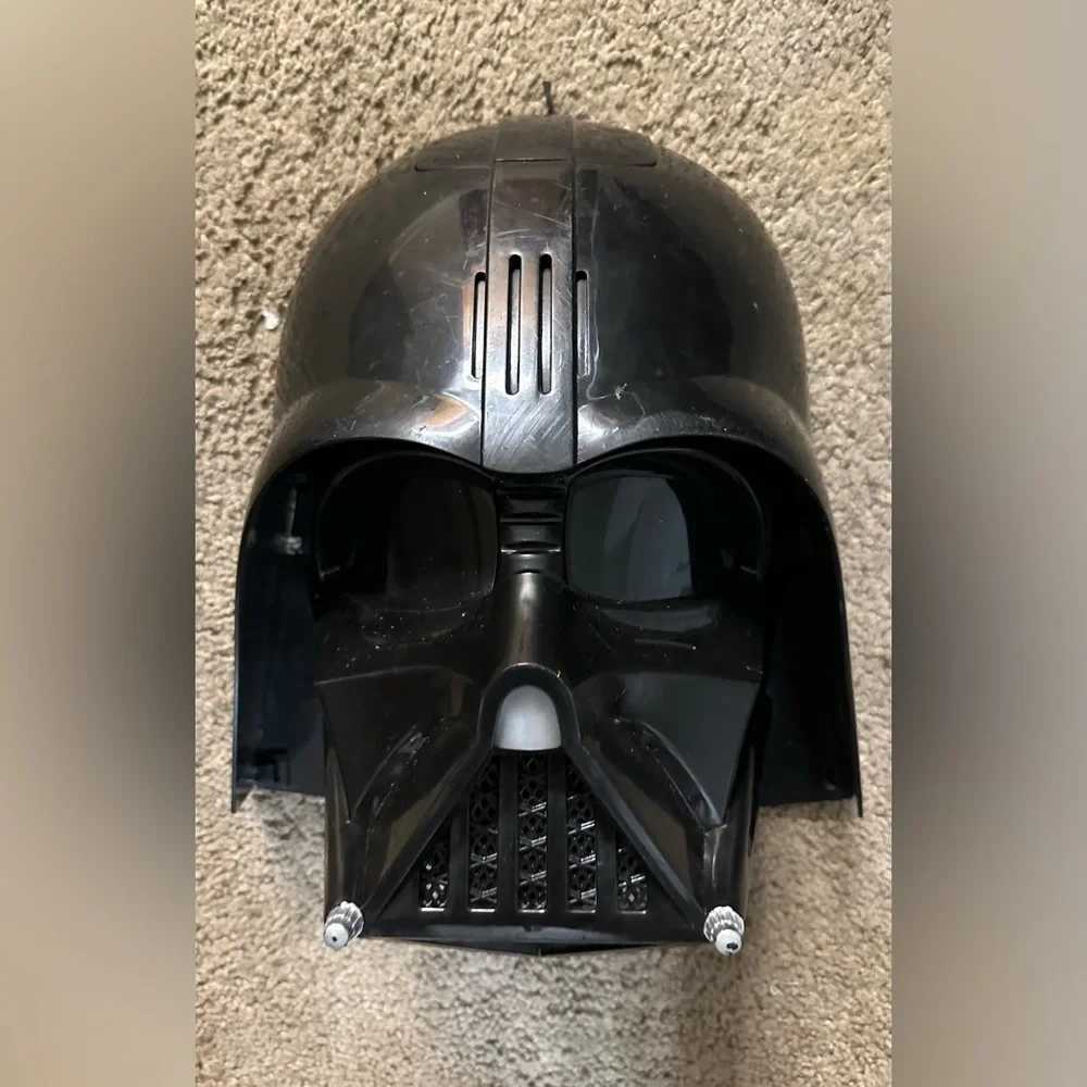 3 pcs Darth Vader Mask & Halloween Costume child teen size medium